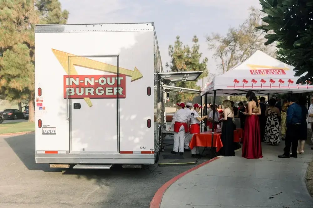 David L Baker event food truck rental