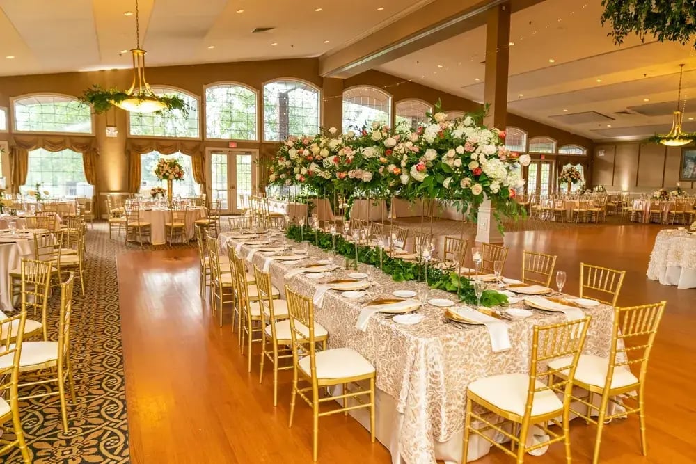 Weymouth Wedding Decor Indoors