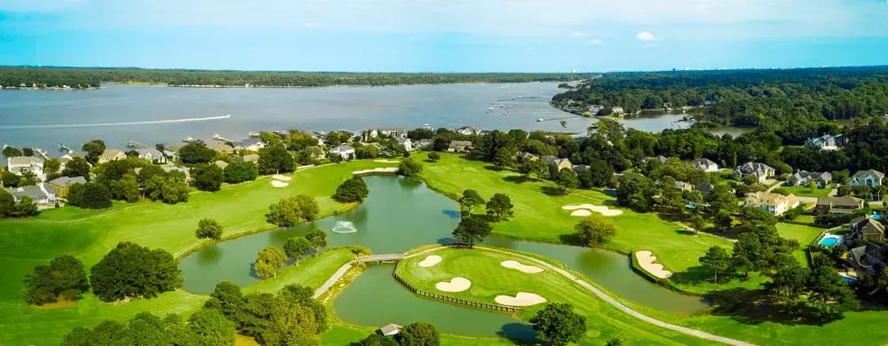 Broad Bay Course Pano