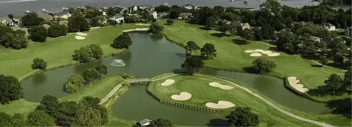Broad Bay full width aerial