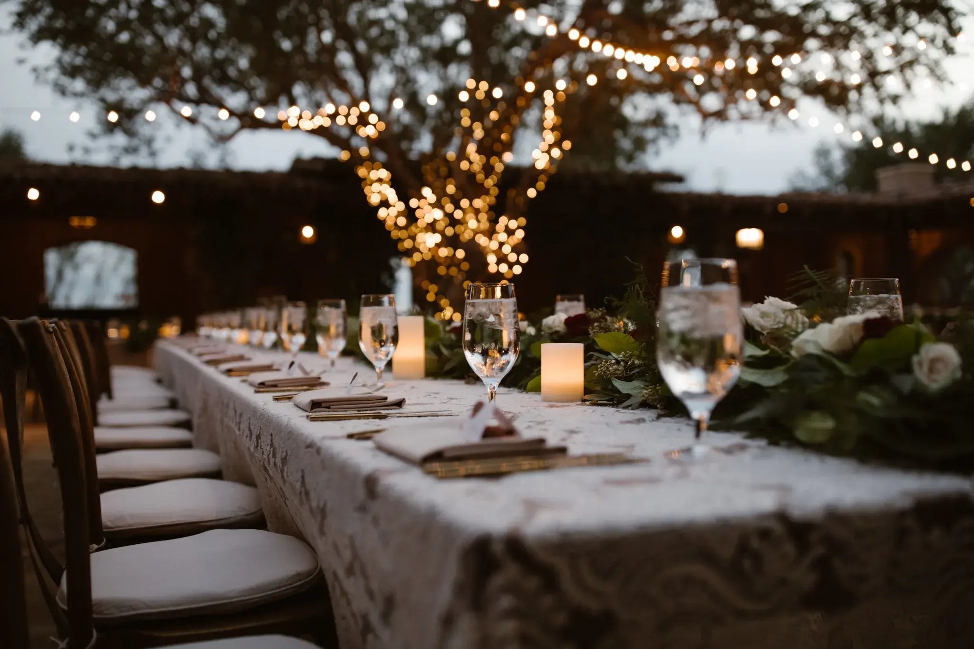 Outdoor Wine Dinner