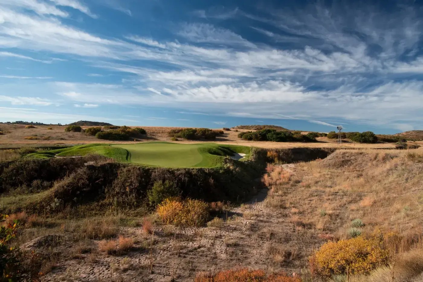 Pradera Course and Brush Scenery