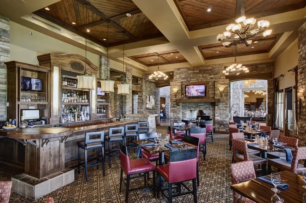 Pradera old dining room bar
