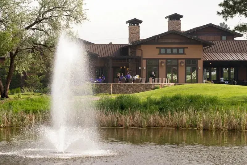 Pinery Clubhouse Fountain