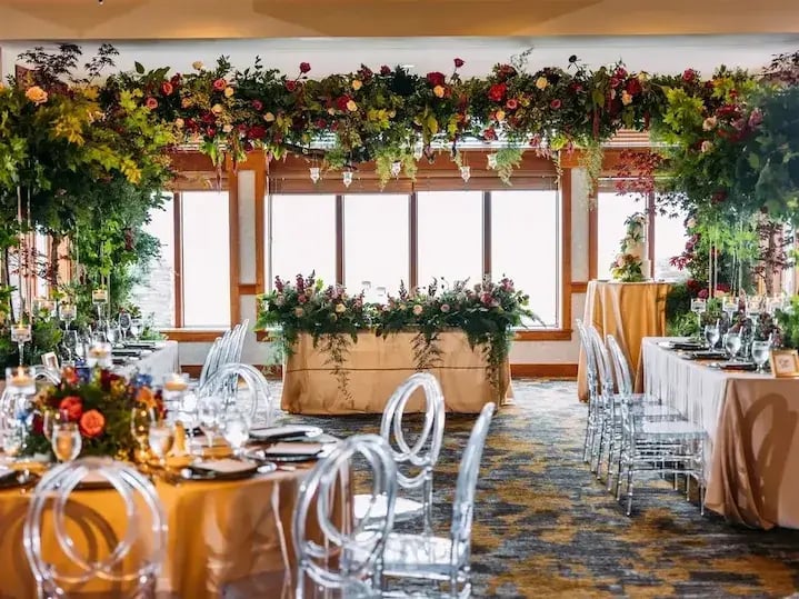 Snoqualmie Wedding Decor Indoors