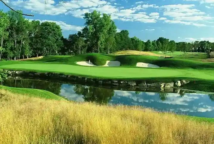 Tartan Fields course and water