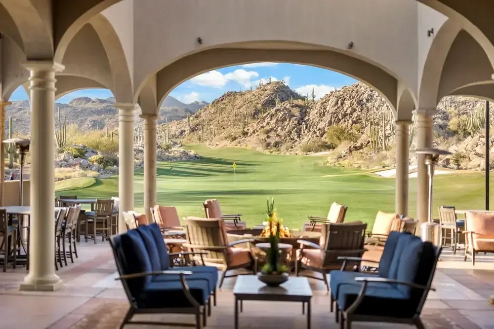 Stone Canyon Patio View