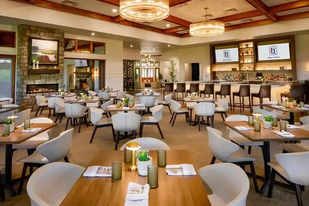 TPC Rivers Bend main dining room
