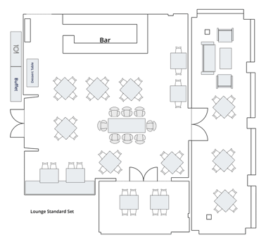 CCOS Floorplan - Nicklaus Lounge for 60