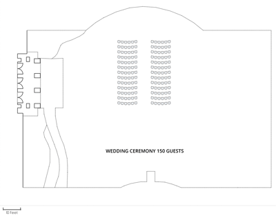 Manor Floorplan - Ceremony