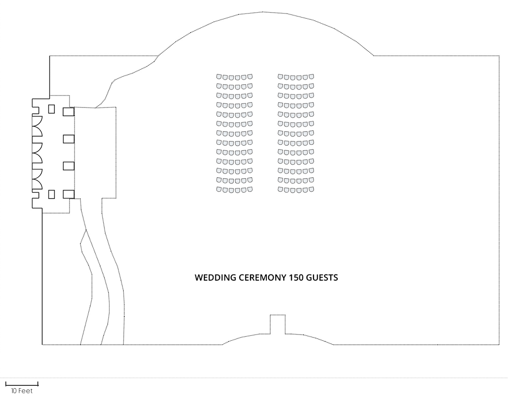 Manor Floorplan - Ceremony