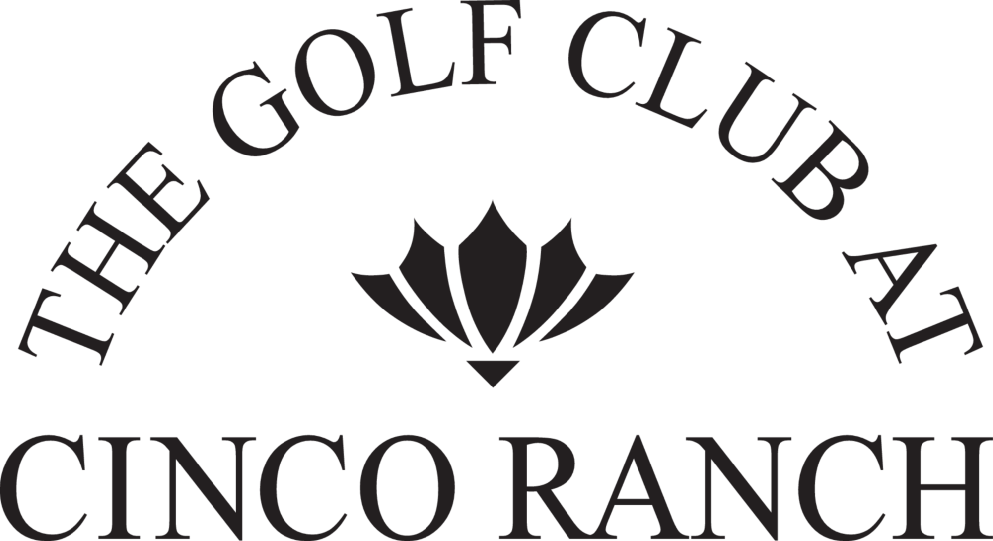 Cinco Ranch Black Logo