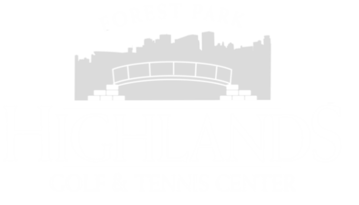 Highland Golf   Tennis Center _white logo