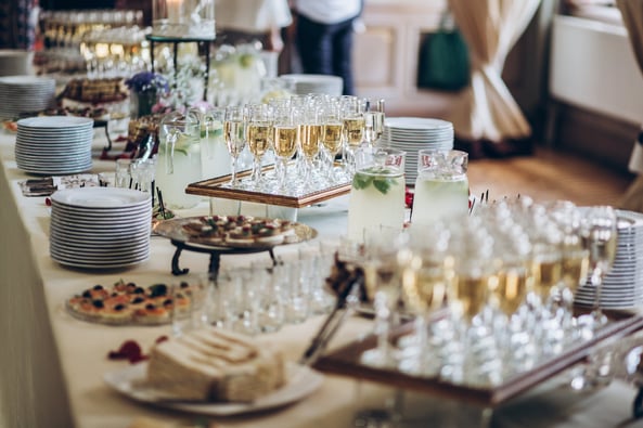 Food and beverage table