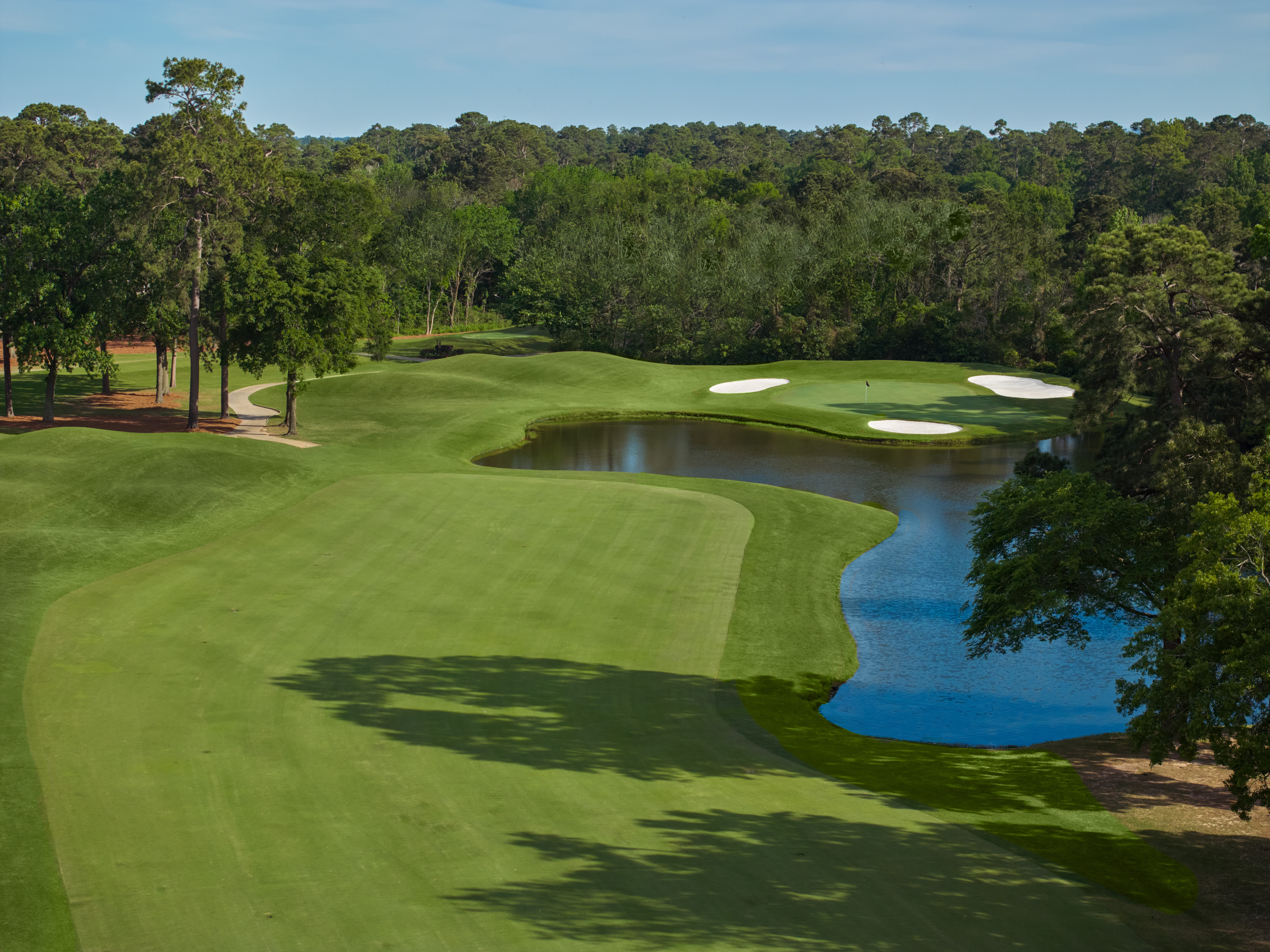 The Woodlands Country Club-Tournament Course_Hole 4 Par 4