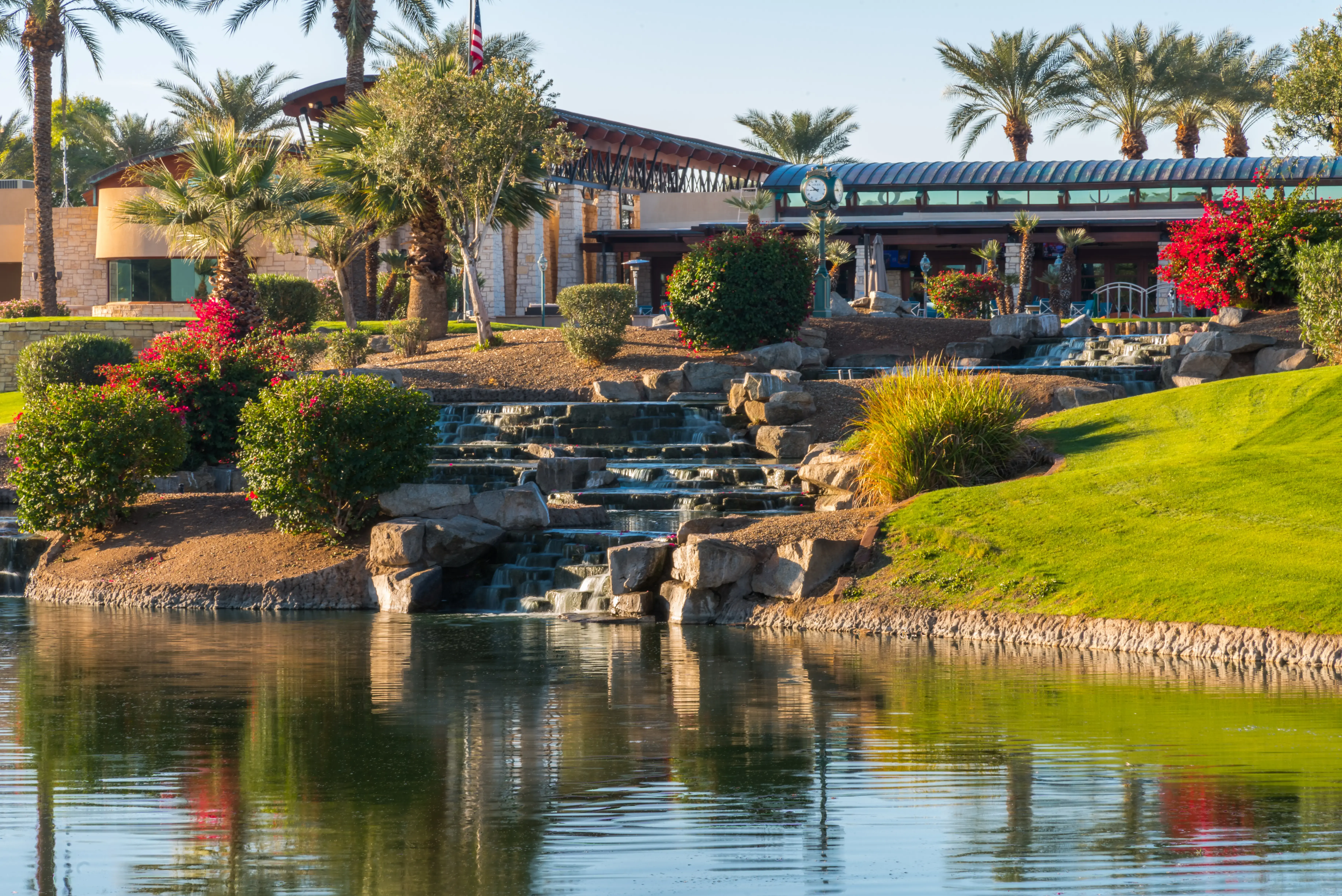 Ocotillo Clubhouse   Waterfall